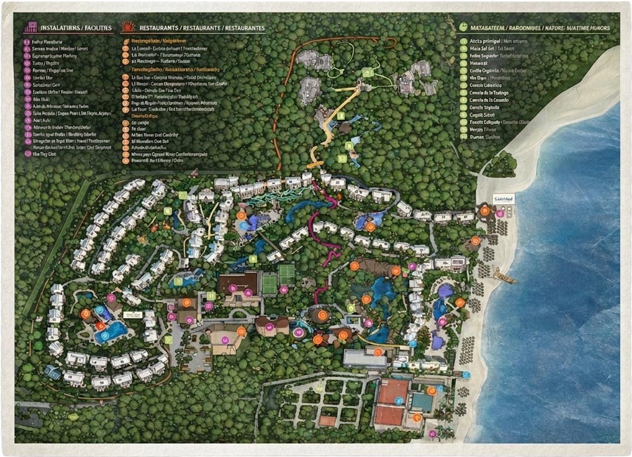 Static PDF map